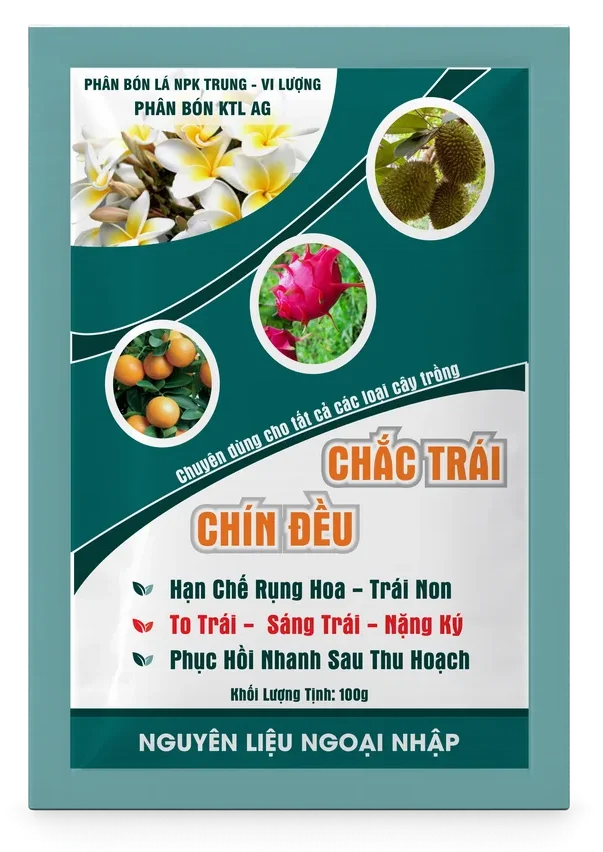 Phân bón KTL-AG Chắc Trái – Chín Đều Phân bón KTL-AG Chắc Trái – Chín Đều