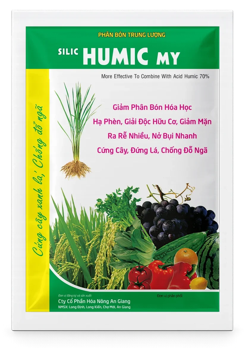 Silic Humic My (bột xám, túi trắng) Silic Humic My (bột xám, túi trắng)