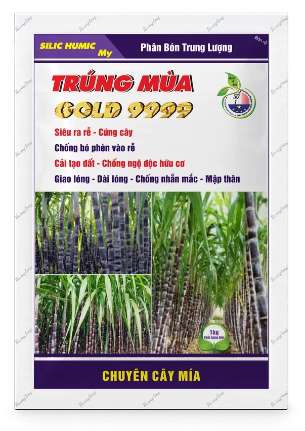 Silic Humic My Trúng Mùa Gold 9999 Silic Humic My Trúng Mùa Gold 9999